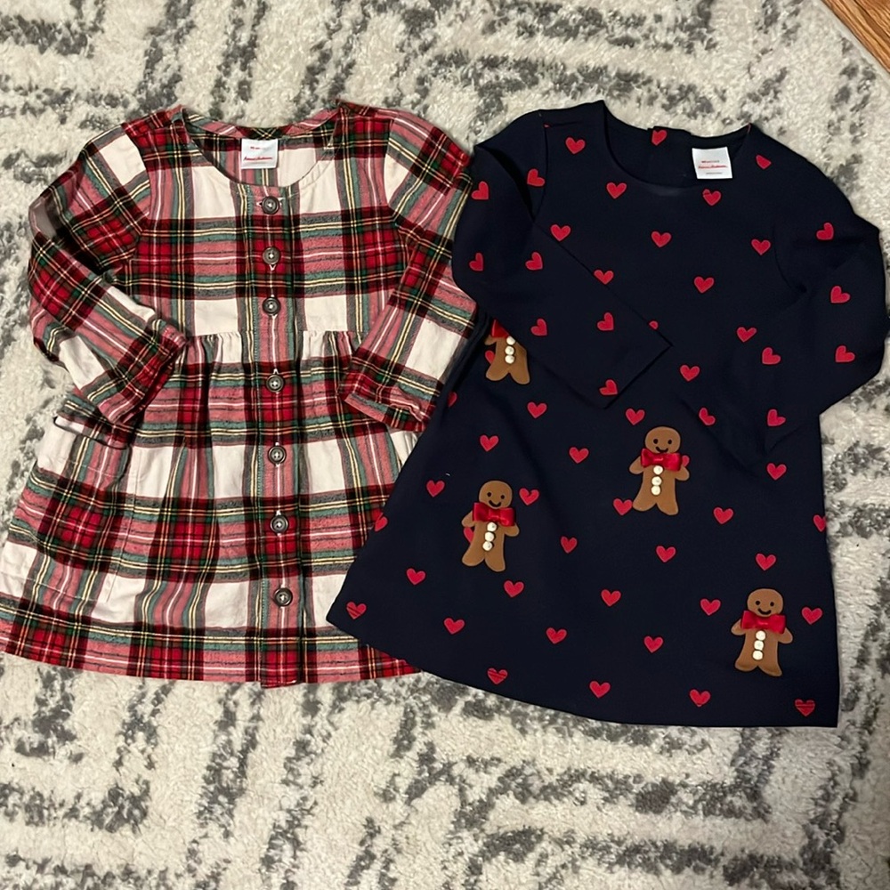 Hannah Andersson 3T holiday dresses